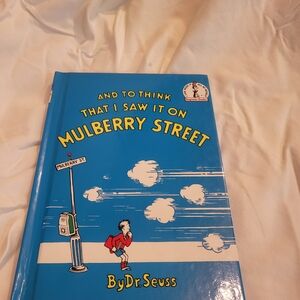Dr. Seuss 'And to Think That I Saw It on Mulberry Street' Book